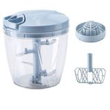 Processador De Alimentos Manual 3x1 Magic Mixer Azul Gh404 G