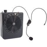 Megafone Amplificador Voz Microfone Professor Radio Fm Usb