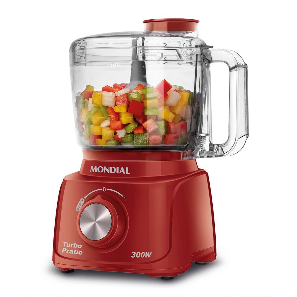 Processador Mondial Turbo Pratic - Vermelho 300w Mp16r - 110v