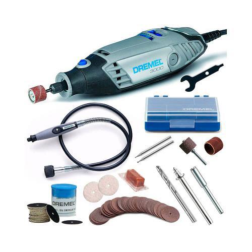 Micro Retífica Dremel 3000 + 82 Acessórios 110/127 V