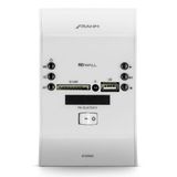 Amplificador Som Ambiente De Parede Frahm Rd Wall Branco
