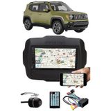 Multimídia Jeep Renegade Espelhamento Bluetooth Usb Câmera