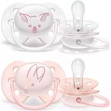 Chupeta Ultra Soft Dupla Koala E Coelho 0-6m - Philips Avent