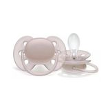 Chupeta Avent Silicone Ultra Soft 6-18m T. 2 Cinza Scf092/51