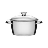 Caçarola Allegra Inox Tampa De Vidro 22 Cm 4,2 L 62654228