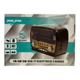 Rádio Fm/am/sw - Usb Ss123ubt Blue Connect - Song Star