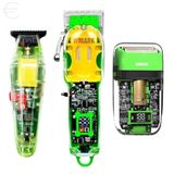 Máquina Cortar Cabelo Wmark Kit Profissional 3x1 Barbearia