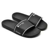 Chinelo Slide Masculino Antiderrapante Confortável Dia a Dia Preto 38