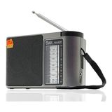 Rádio Am/fm Portátil Pilha Bateria Bivolt Usb Lelong Le-661