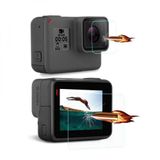 Películas de Vidro para Lente e Lcd GoPro Hero 5, 6, 7