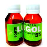 Combo 2 Vidros Lugol Forte 100ml 5 Por Cento