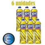 Detergente Líquido Ypê 500ml Neutro - Kit Com 6 Unidades