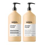 Shampoo E Condicionador Absolut Gold Quinoa L&#39;oreal 1,5l