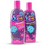 Infantil Shampoo + Condicionador Beauty Slime Roxo 200ml