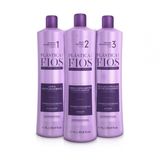 Kit Plástica dos Fios Cadiveu Selagem Térmica 3 x 1000ml