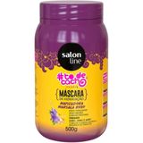 Salon Line Tô De Cacho Máscara Matizadora Marsala Roxo 500g