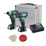 Kit Clx224sax Furad/paraf Df333d Chave Impacto Td110d Makita