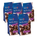 Kit 5 Biscoito Bahlsen Chocofriends Waffle Minis 100g