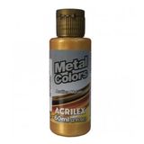 Tinta Metal Colors Ouro 532 60ml - Acrilex