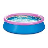 Piscina Infantil Inflável 401 L Summer Waves Borda Rosa