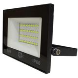 Luminária Refletor Holofote 50w Led Verde Bivolt Ip-66