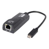 Adaptador Usb Tipo C 3.1 Para Rede Rj45 Gigabit