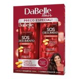 Kit Shampoo E Condicionador Vegano Crescimento Dabelle 450ml