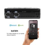 Rádio Mp3 H-tech Ht-1023 Bluetooth Usb Auxiliar