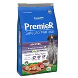Ração Cães Premier Adulto Seleção Natural 12kg Frango Batata