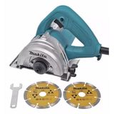 Serra Mármore Makita 4.3/8 4100nh3zx2 +2 Discos Diamantados