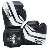 Luva De Boxe E Muay Thai Semi-pro Spank - Preta - 12oz