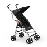 Carrinho De Bebê Passeio Guarda-chuva Pocket Preto Multikids