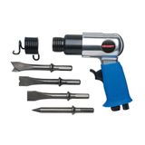 Martelete Pneumático 150mm Com Talhadeira Ponteiras 8pk Eda