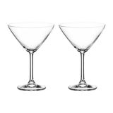 Jogo 2 Taças Cristal Martini 280 Ml Linha Gastro/colibri