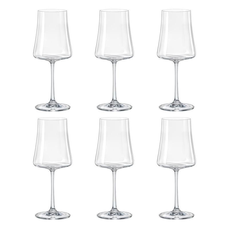 Jogo 12 Taças Cristal Vinho Branco 360 Ml Linha Xtra Bohemia