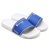 Chinelo Slide Masculino Antiderrapante Confortável Dia a Dia Azul 42