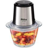 Mini Processador Philco Inox Vidro 1.2l 350w 220v