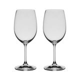 2 Taças De Cristal Para Vinho Tinto 350 Ml Roberta Bohemia