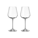 Taça De Cristal Bohemia Vinho Branco 450 Ml Ardea 2 Peças