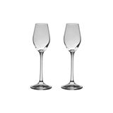 Jogo Com 2 Taças De Cristal Licor 60 Ml Linha Helena Bohemia