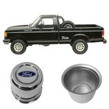 Calota Copinho Ford F-100 F-1000 F-75 Roda Mangels Furo 90mm