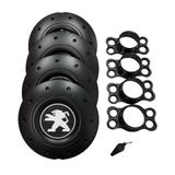 Calotas Miollo Peugeot 206 Aro 14 2001/08 Amarok Preto
