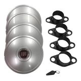 Calotas Miollo Fiat Palio Aro 14 2010/2017 Tradicional Prata