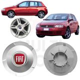 Calota Centro Roda Fiat Stilo Abarth 2003 A 2009 Emb Verm