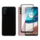 Capa Anti Impacto Motorola Moto G42 + Pelicula De Vidro 21d