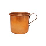 Caneca Copo Moscow Mule Alumínio Cor Cobre 250ml Bares E