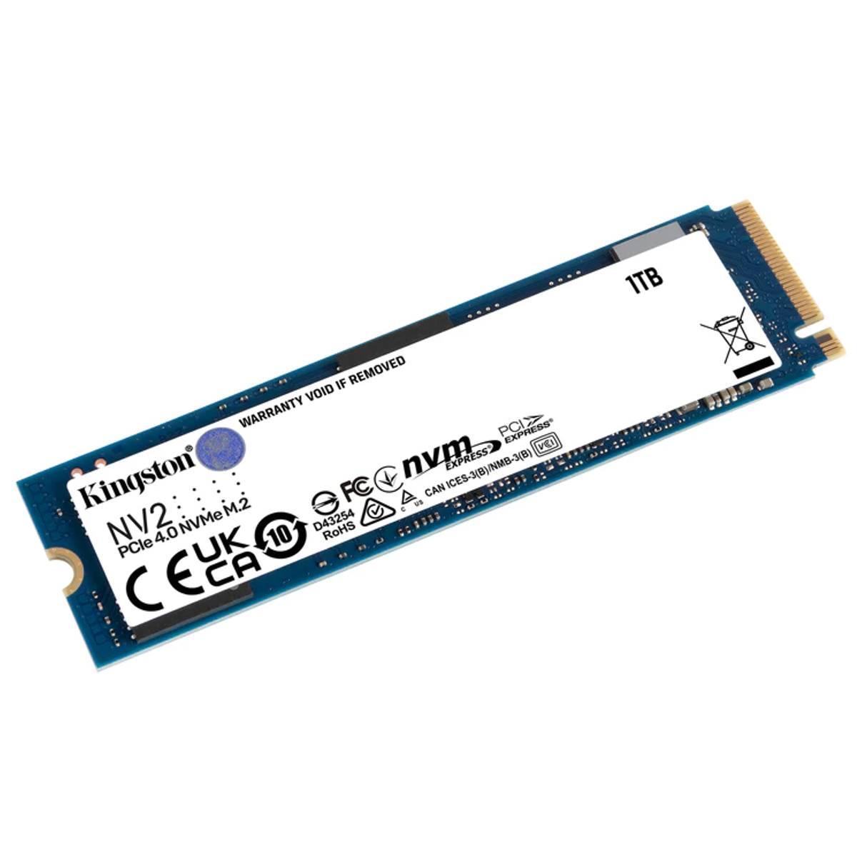 Ssd Nv2 Pcie 4.0 Nvme M.2 3.500mb 1tb Ultra Rápido Kingston