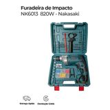 Furadeira 220v 820w Nakazaki Nk6013