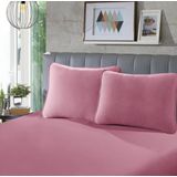 Lençol Avulso Malha Queen Size 100% Algodão Rose Sbx