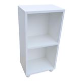 Mesa De Cabeceira Multi-uso Em Mdf Branco